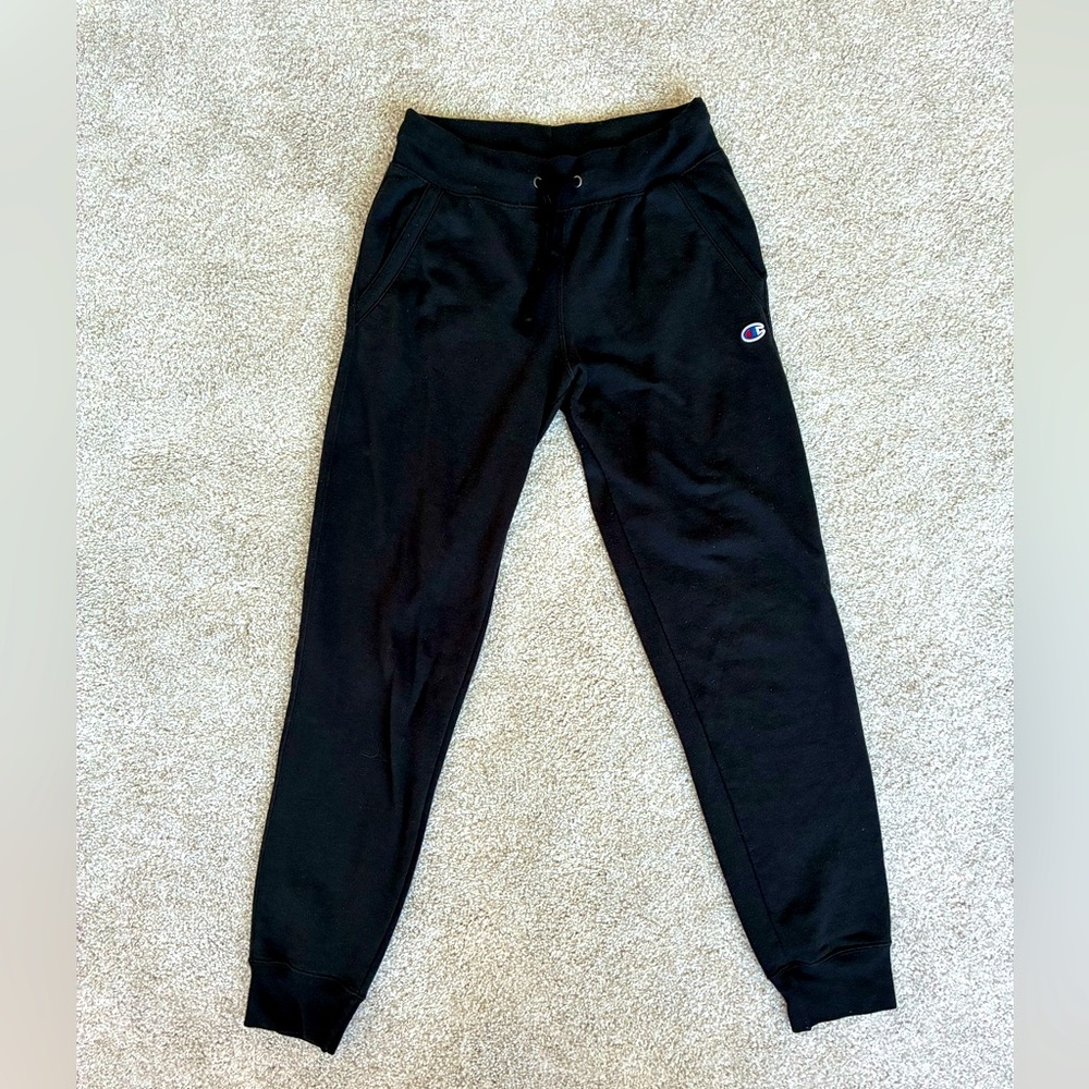 Champion Black Joggers (Size S)